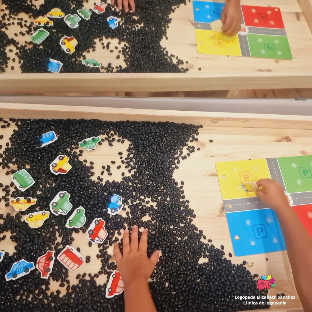 Terapia lúdica con coches